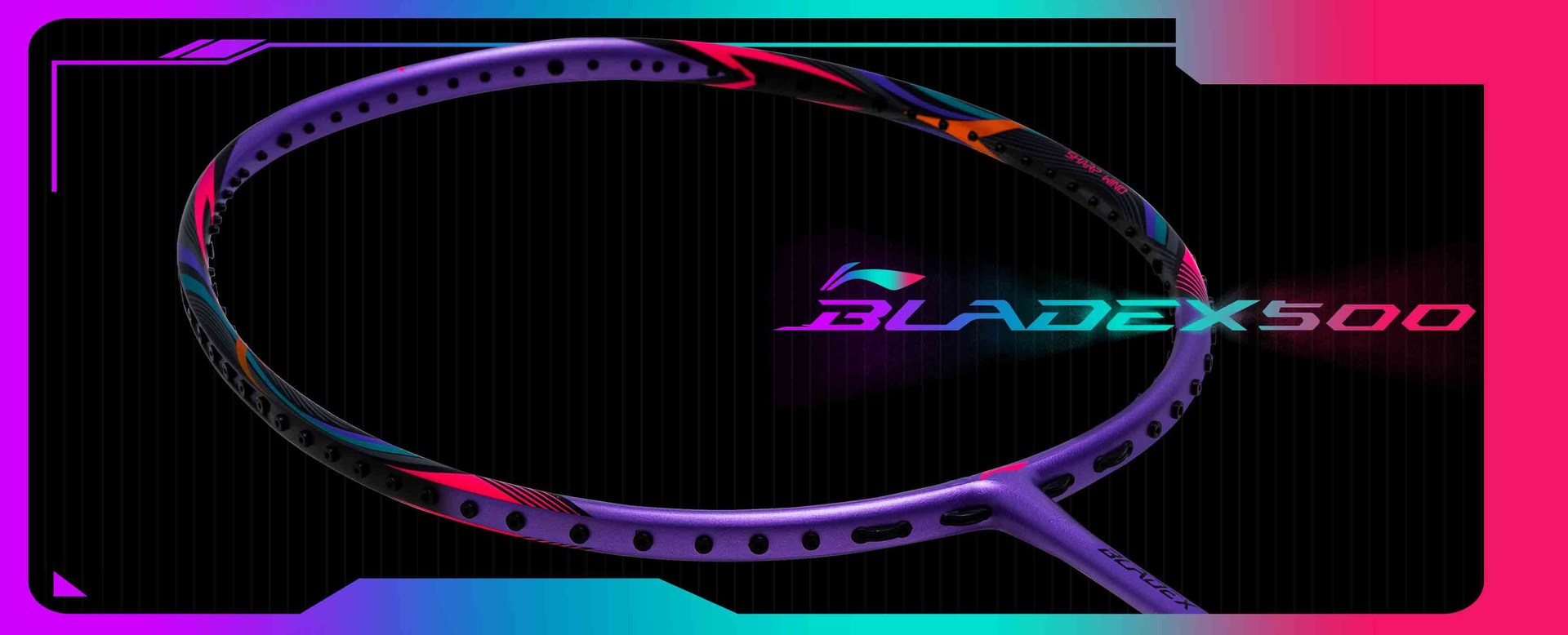 Blade X 500 Badminton racket by Li-Ning Studio