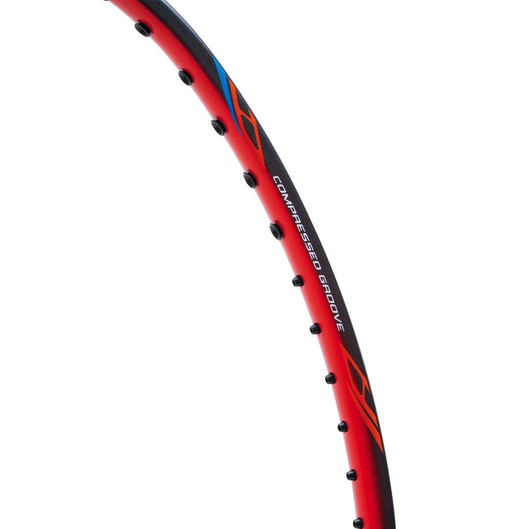 Wind Lite II 800 (Dark Grey/Red) - Badminton Racket - Side Frame