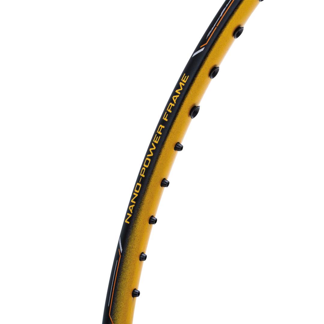 Wind Lite II 900 (Black/Gold) - Badminton Racket - Nano-Power Frame