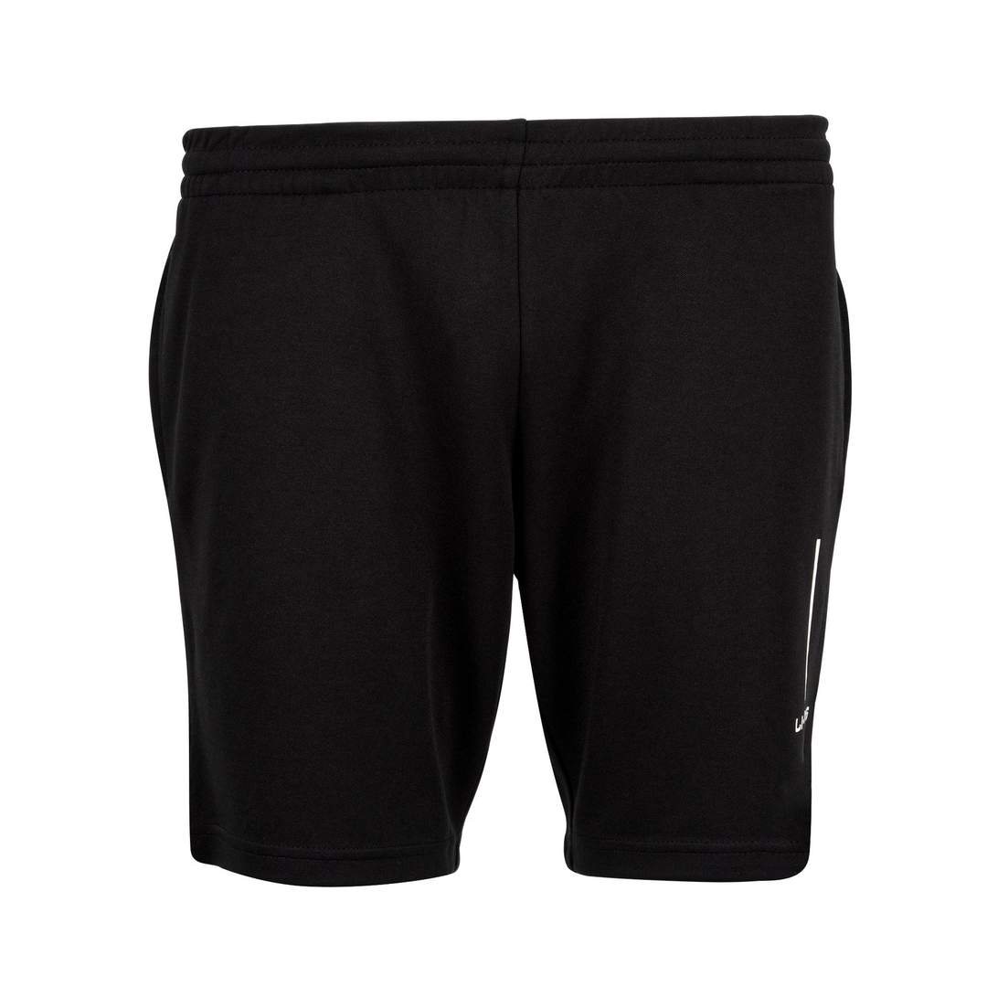 Line Badminton Shorts (Black/White)