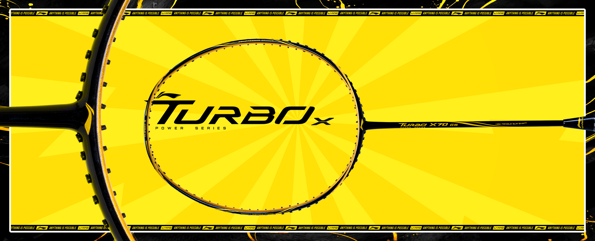 Turbo X G5 badminton racket