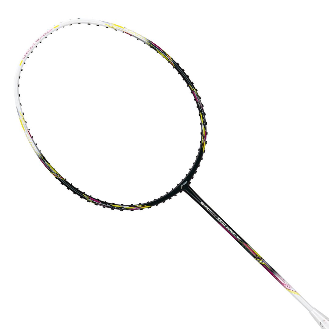G-Force 5800 Superlite (Charcoal Olive/White/Lime) - Badminton Racket