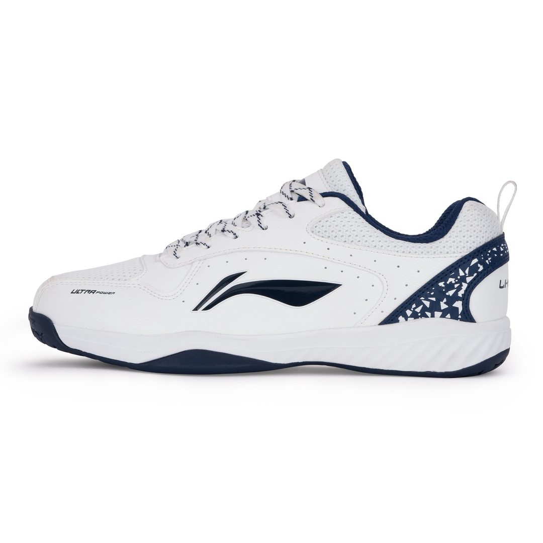 Ultra Power - White/Navy - Badminton Shoe