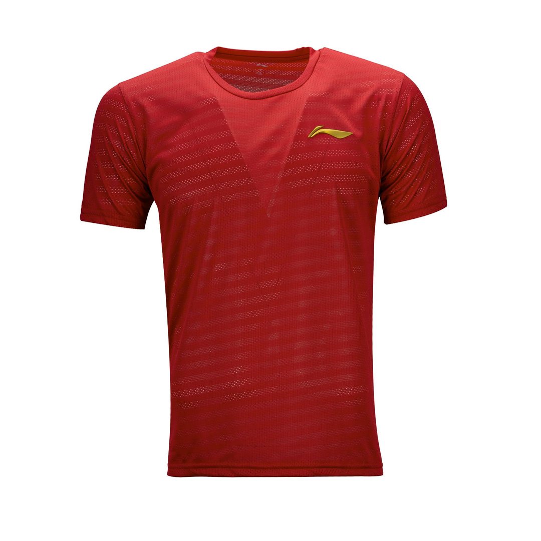 LN Essentials 3D Badminton T-Shirt - Red