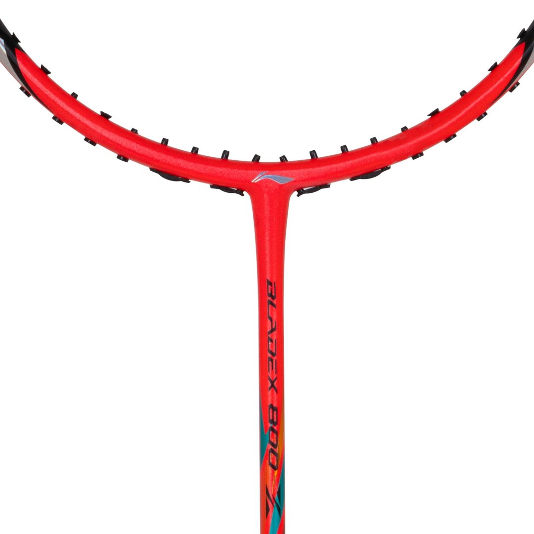 Close up of Li-ning BladeX 800 4U Badminton racket