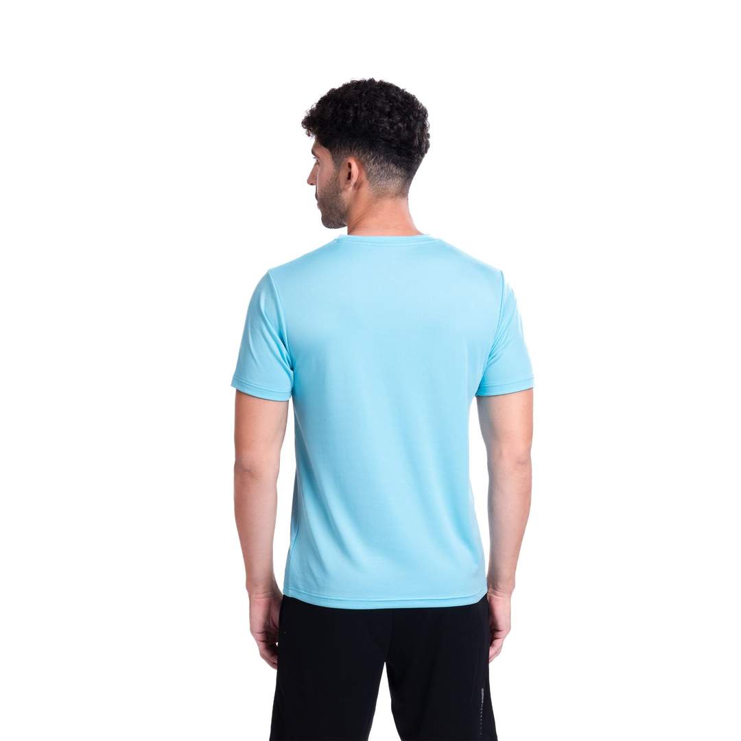 Stroke T-Shirt - Sea Blue - Back Side