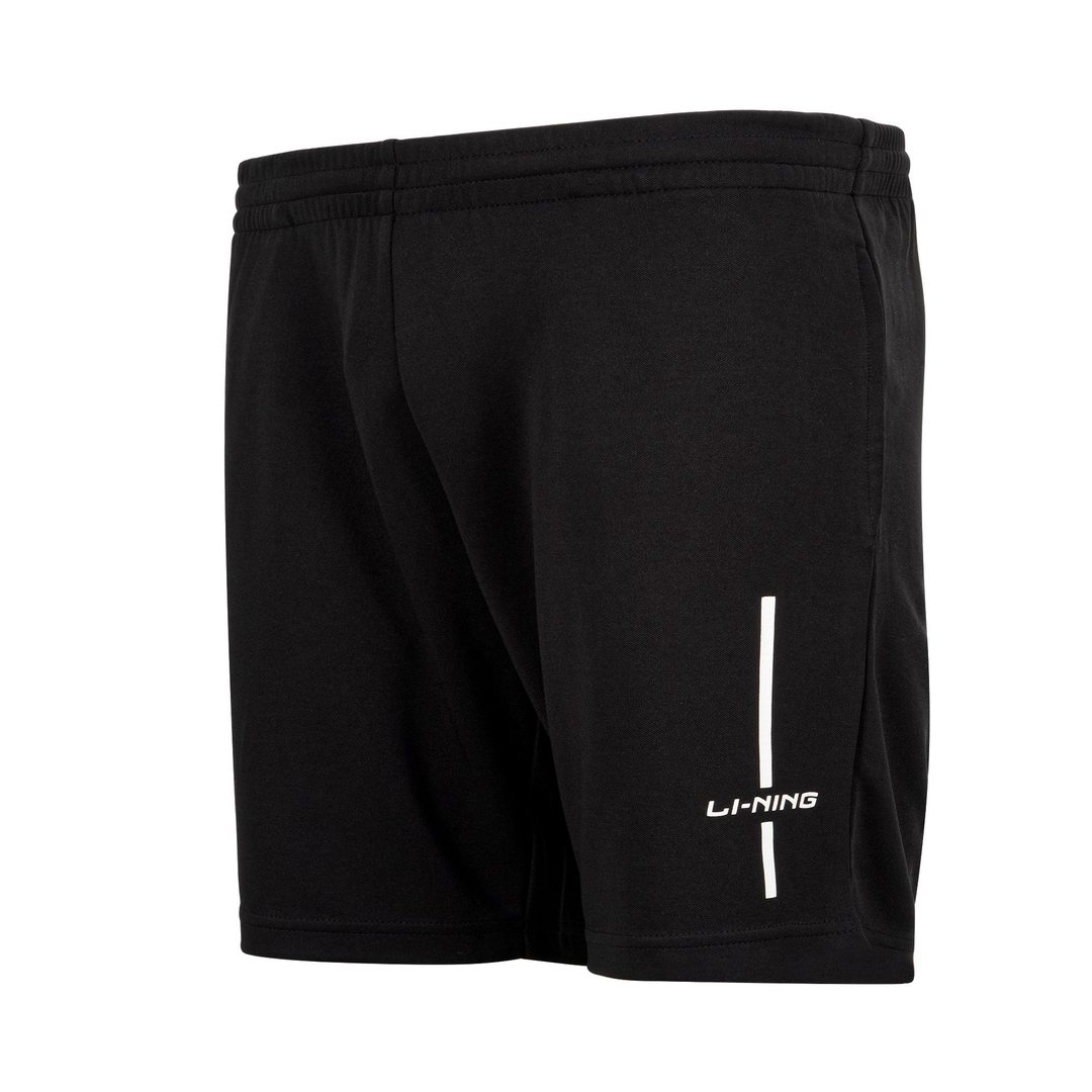 Line Badminton Shorts (Black/White)