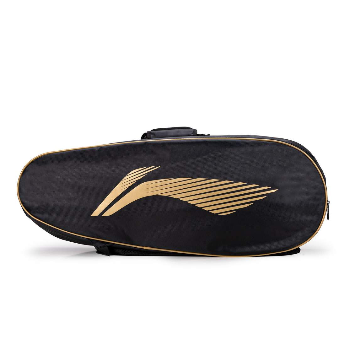Stripe Badminton Kit Bag (Black) - Back view