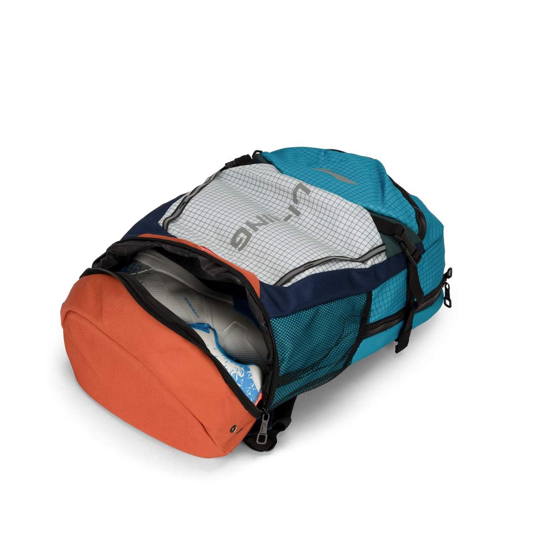 Gear Glide - Back pack - Blue/Orange - Shoe Compartment