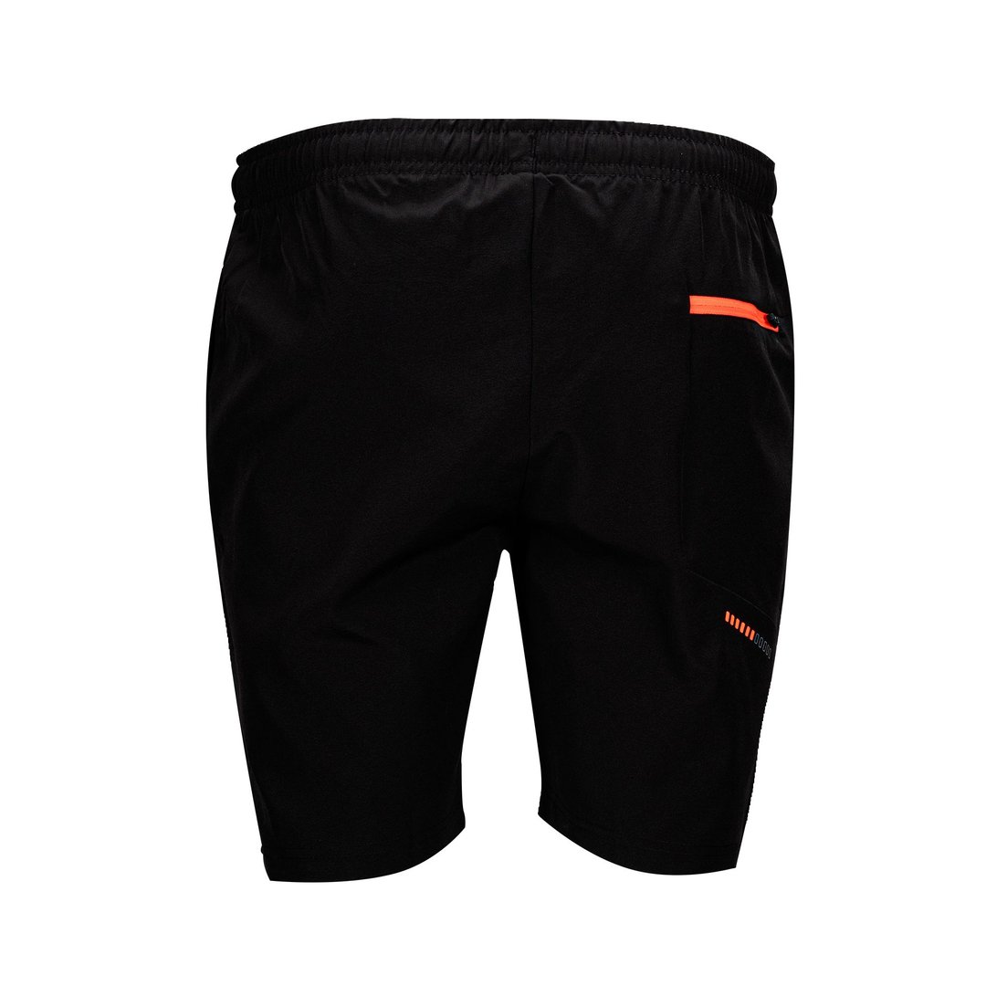EliteFlex Training Shorts - Black/Orange