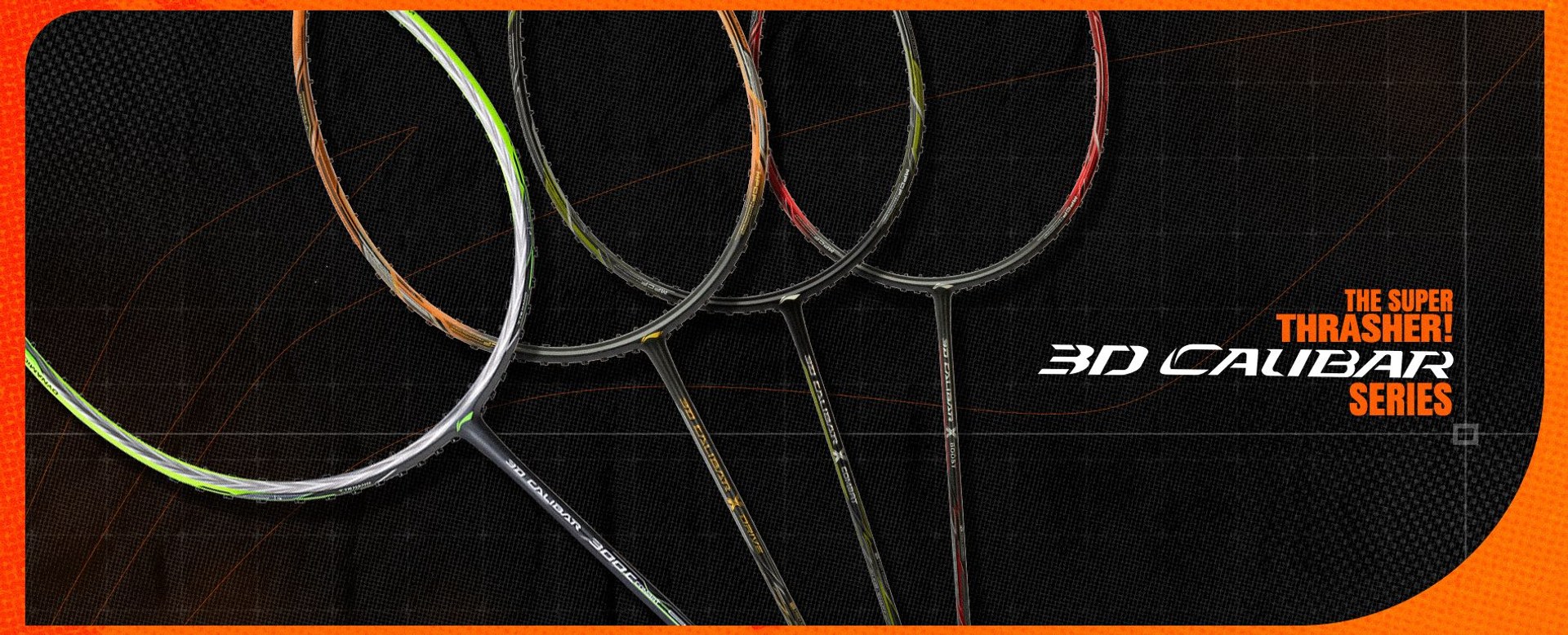 Li-Ning 3D Calibar Badminton Rackets