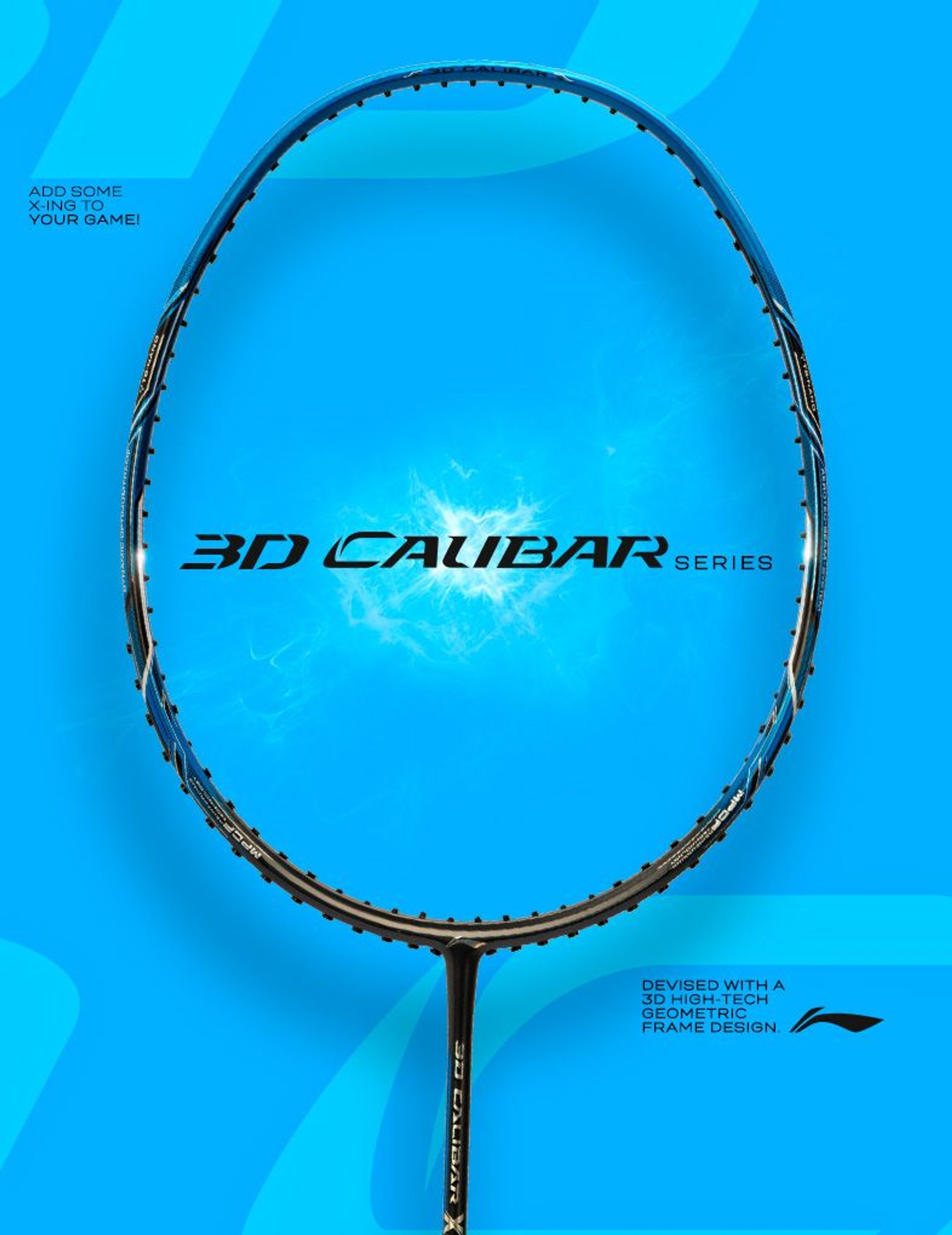 Li-Ning 3D Calibar Series Badminton Rackets