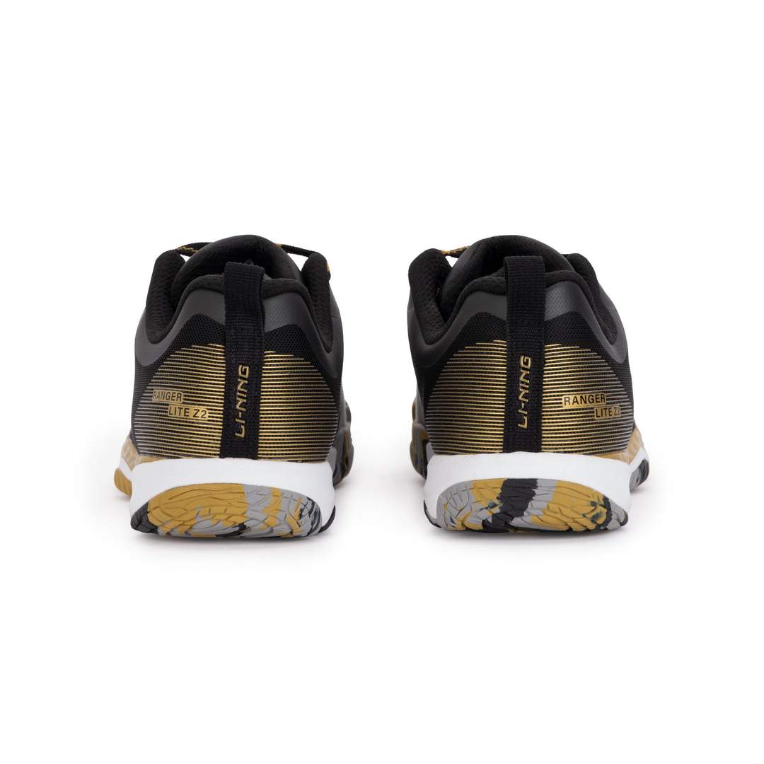 Ranger Lite Z2 (Black/Gold) - Badminton Shoe - Back view