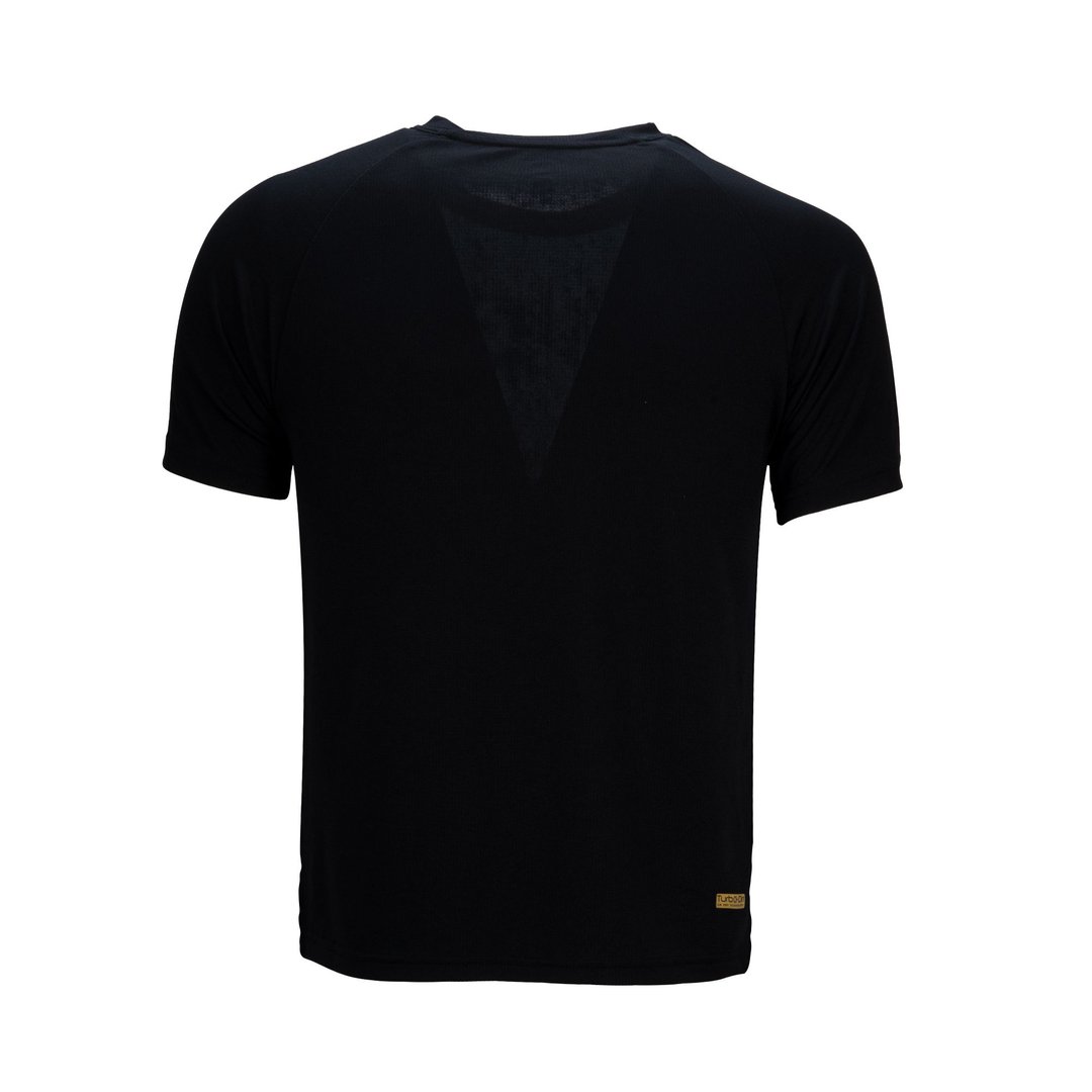 Minimal Charm T-Shirt (Black) - Back View