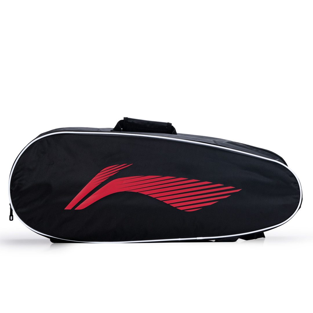 PaceCraft Badminton Kit Bag (Black) - Logo