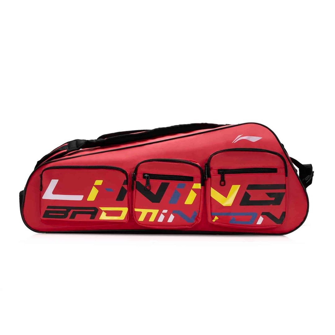 Trio Pocket Red badminton Kit Bag