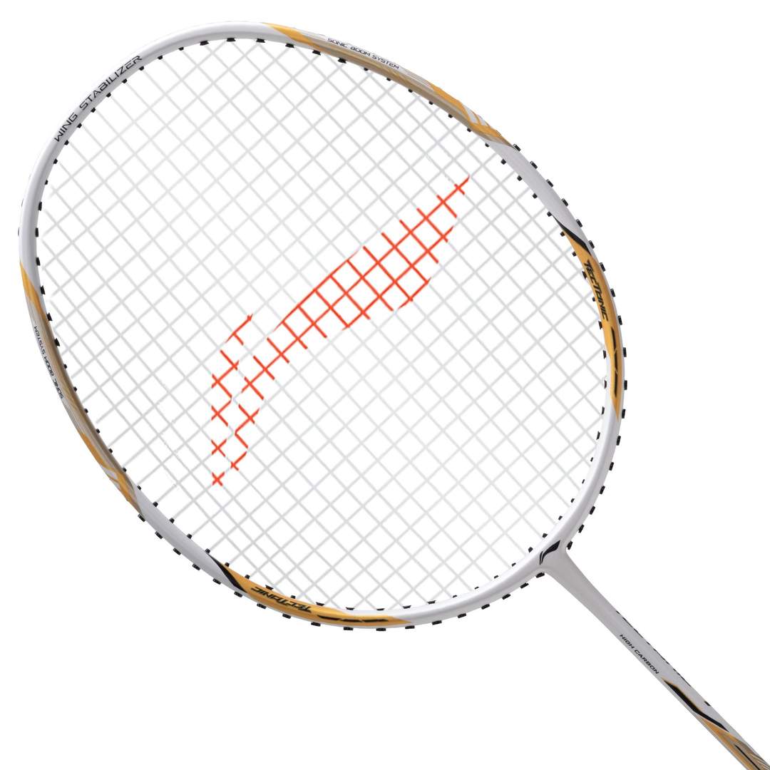 Li-ning Tectonic 1S Badminton racket - White/Gold