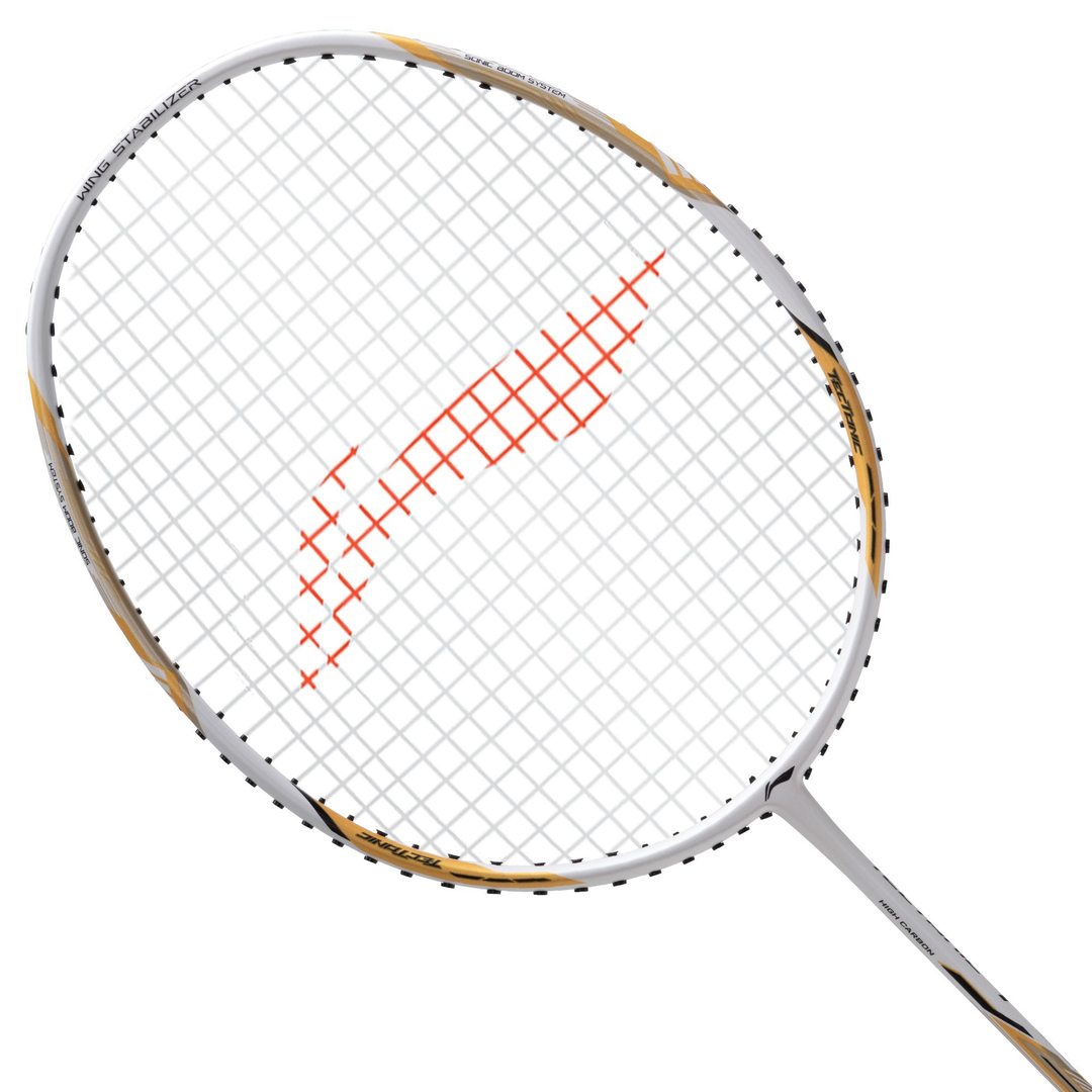 Li-ning Tectonic 1S Badminton racket - White/Gold