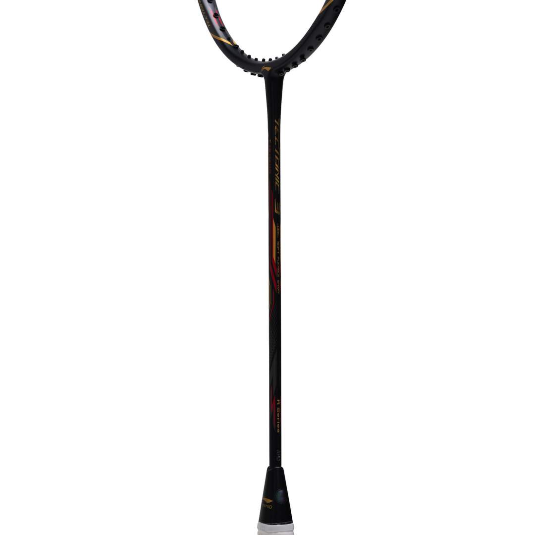 Close up of Li-Ning Tectonic 3R Badminton racket shaft