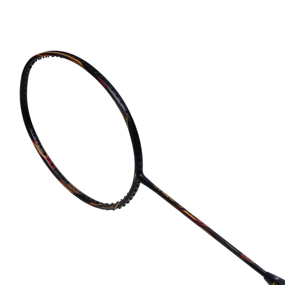 Close up of Li-Ning Tectonic 3R unstrung Badminton racket