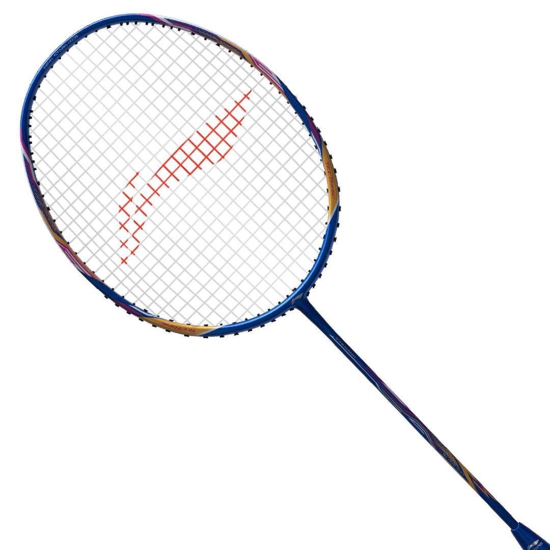 Li-Ning Tectonic 3R Badminton racket - blue/ gold