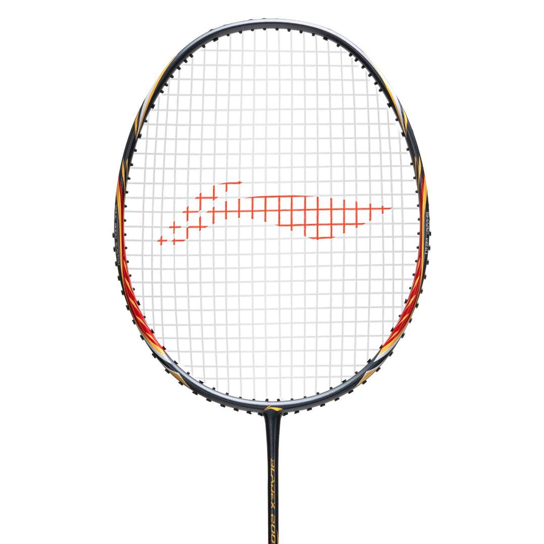 Li-ning BladeX 200R Badminton racket head- Charcoal/Red