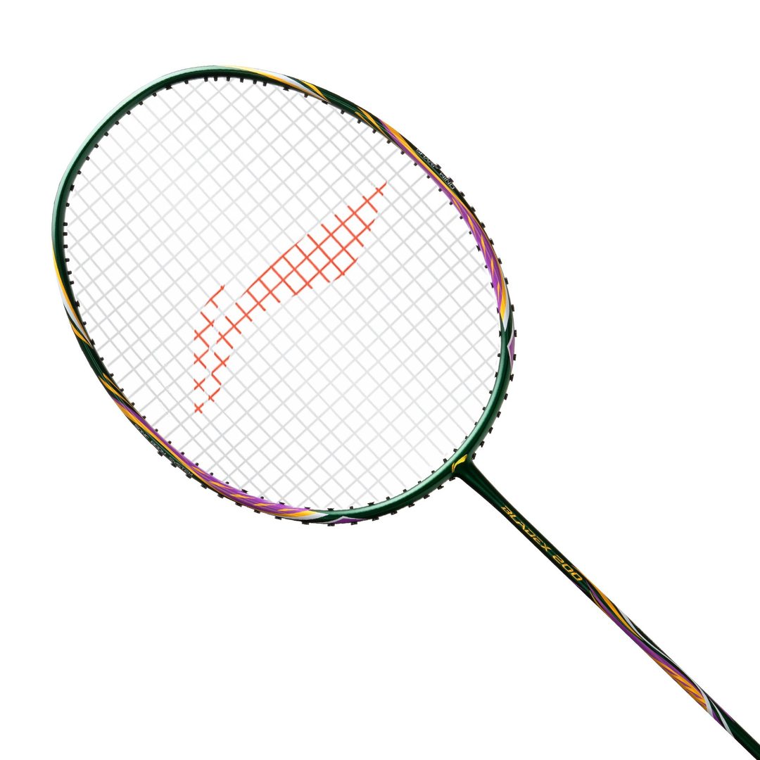 Li-ning BladeX 200R Badminton racket - Emerald/Gold