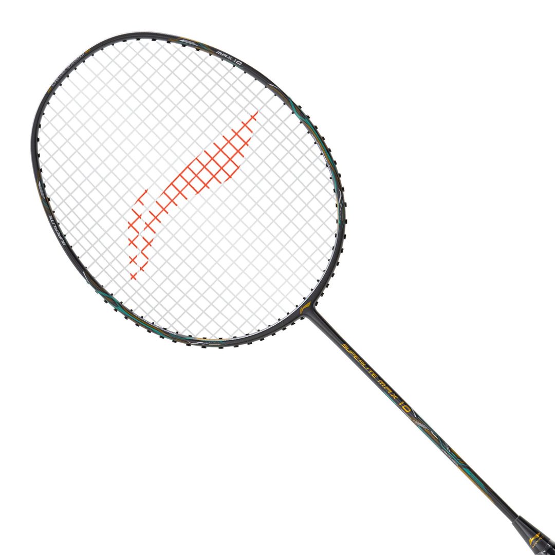 G-Force Superlite Max 10 (DK Grey/Gold/Teal) - Badminton Racket