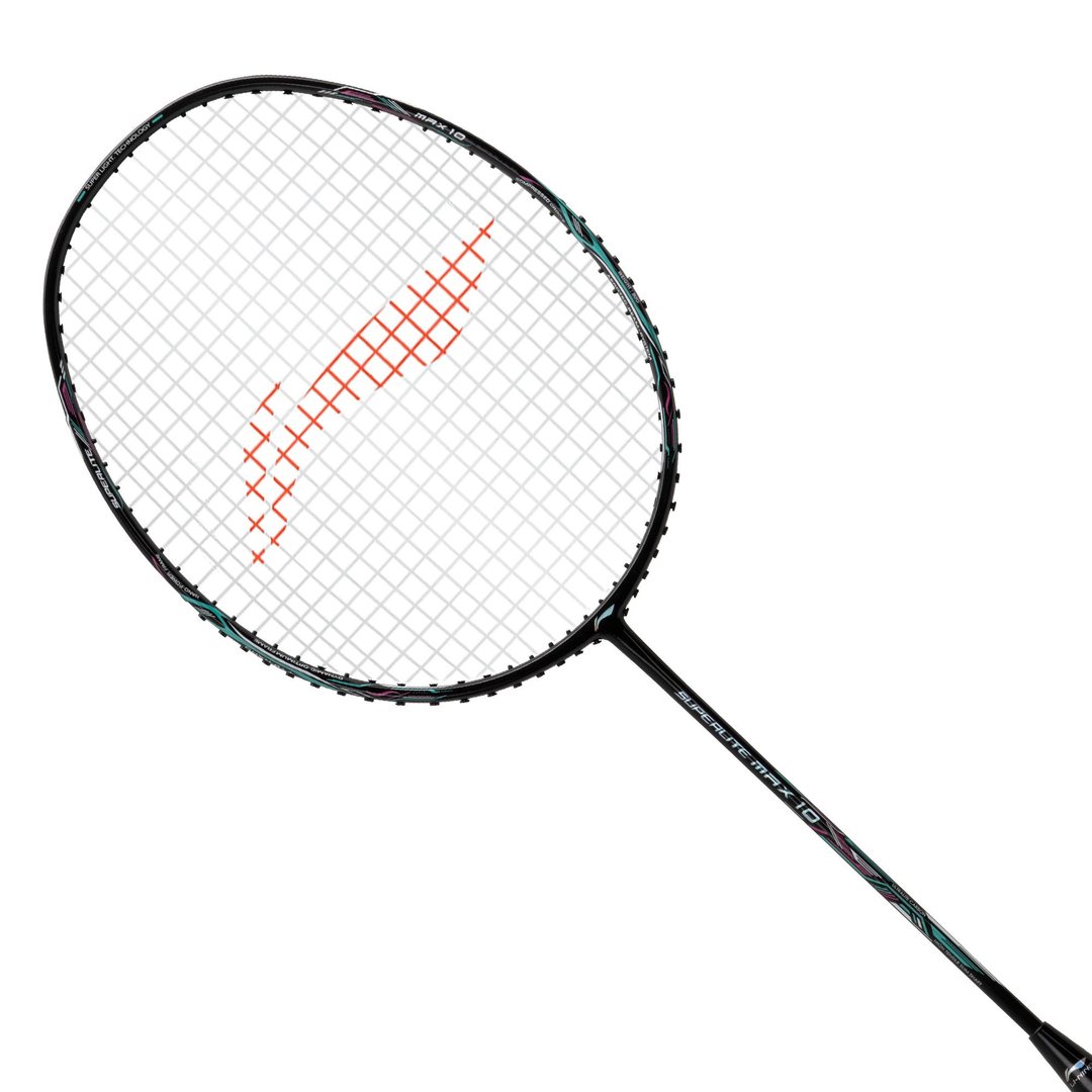 G-Force Superlite Max 10 (Black/Silver/Cyan) - Badminton Racket