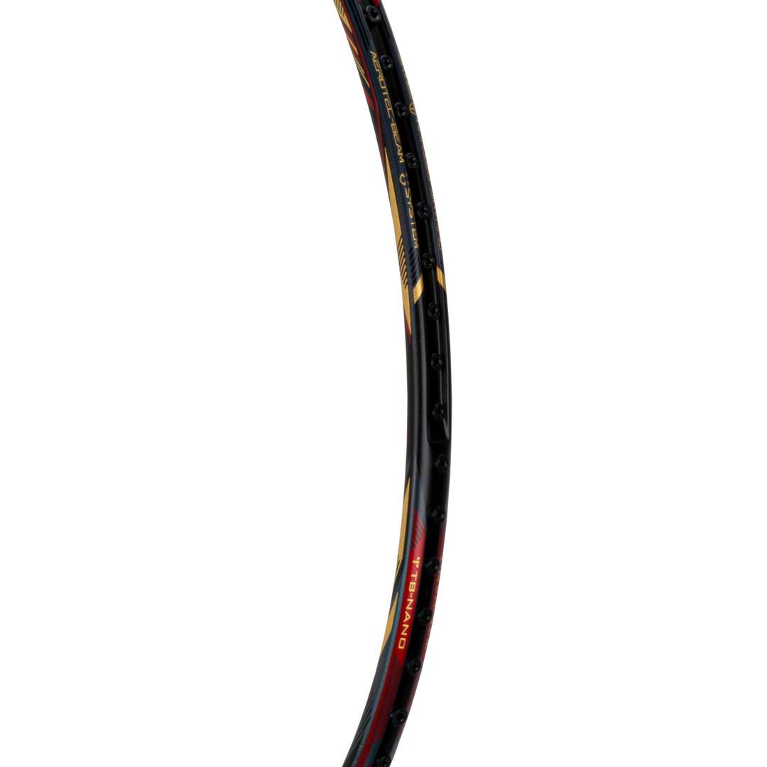 Combat Z8 - 80 Grams (Black/Gold/Red) Badminton Racket