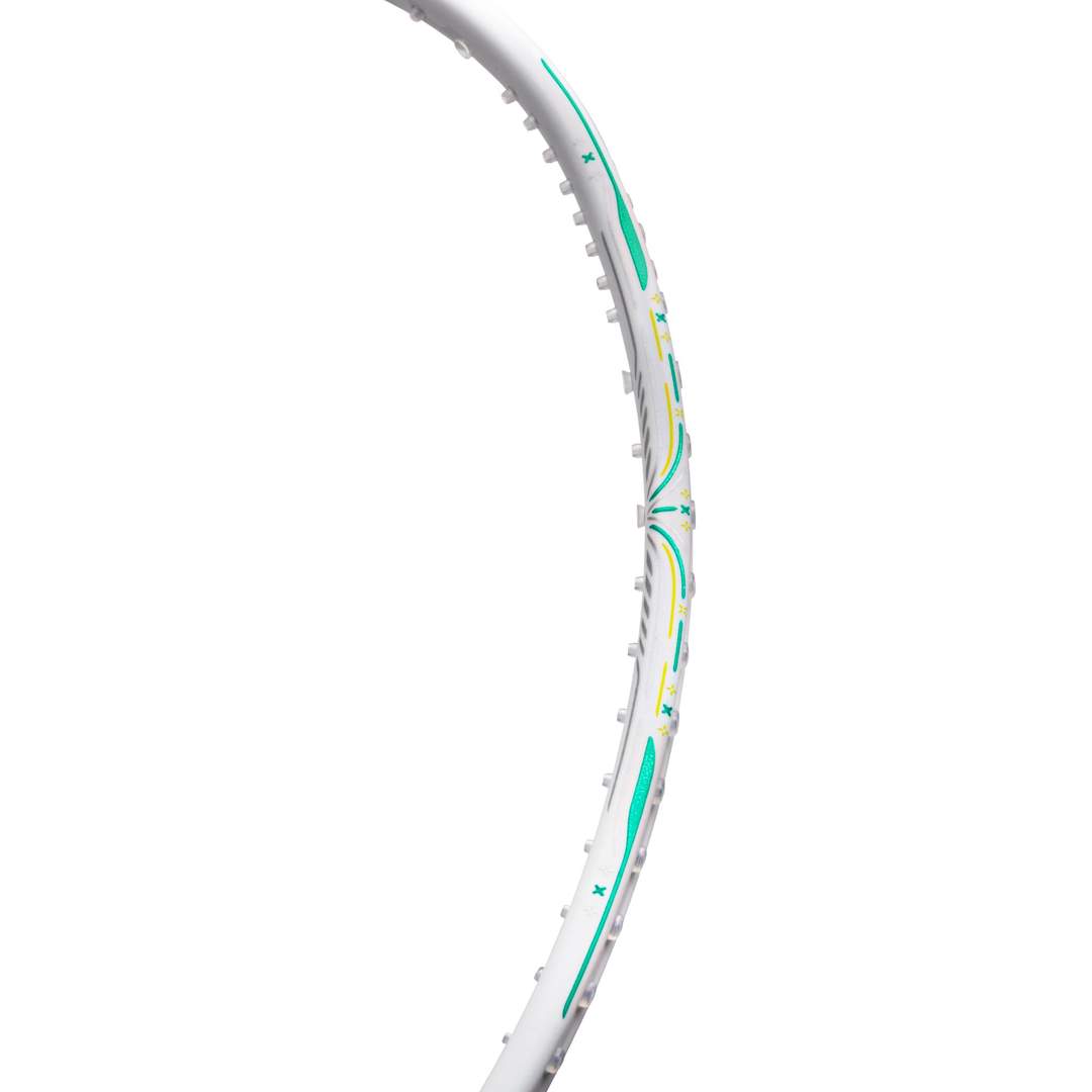 Axforce 60 (5U) - White Badminton Racket - Side Frame