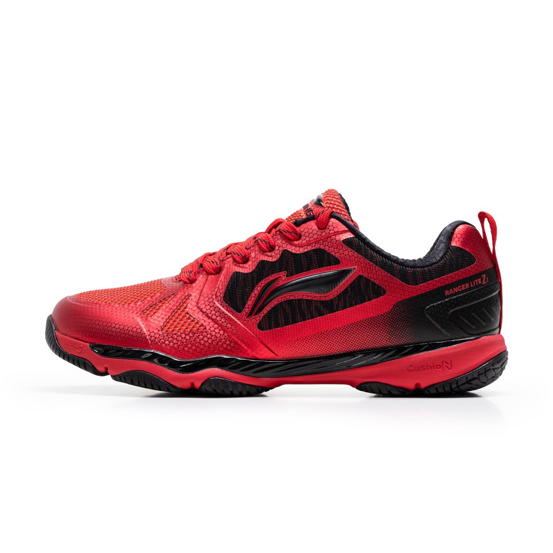 Red and black Li-Ning Ranger Lite Z1 Badminton shoe