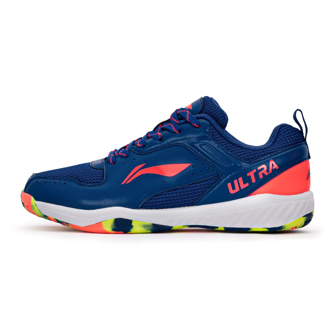 Ultra Speed (Blue, Lime, Orange) Badminton Shoe