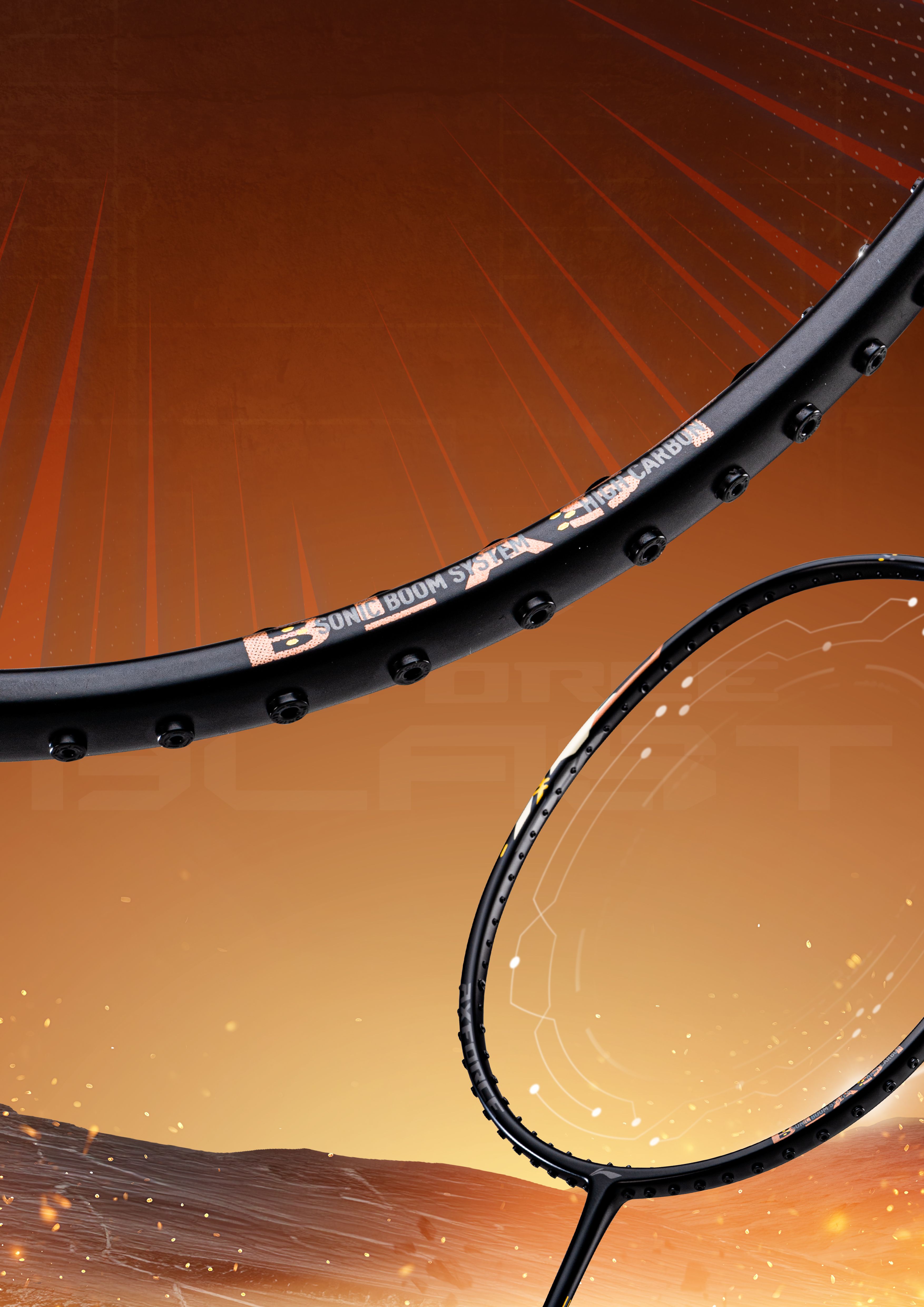 新しいコレクション Blast Axforce Li-Ning Strung Prokicksports – Racquet Badminton その他
