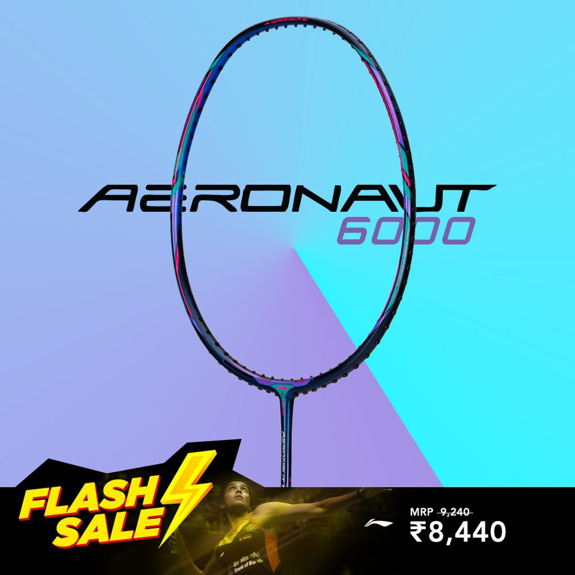 Aeronaut 600 - Badminton Racket