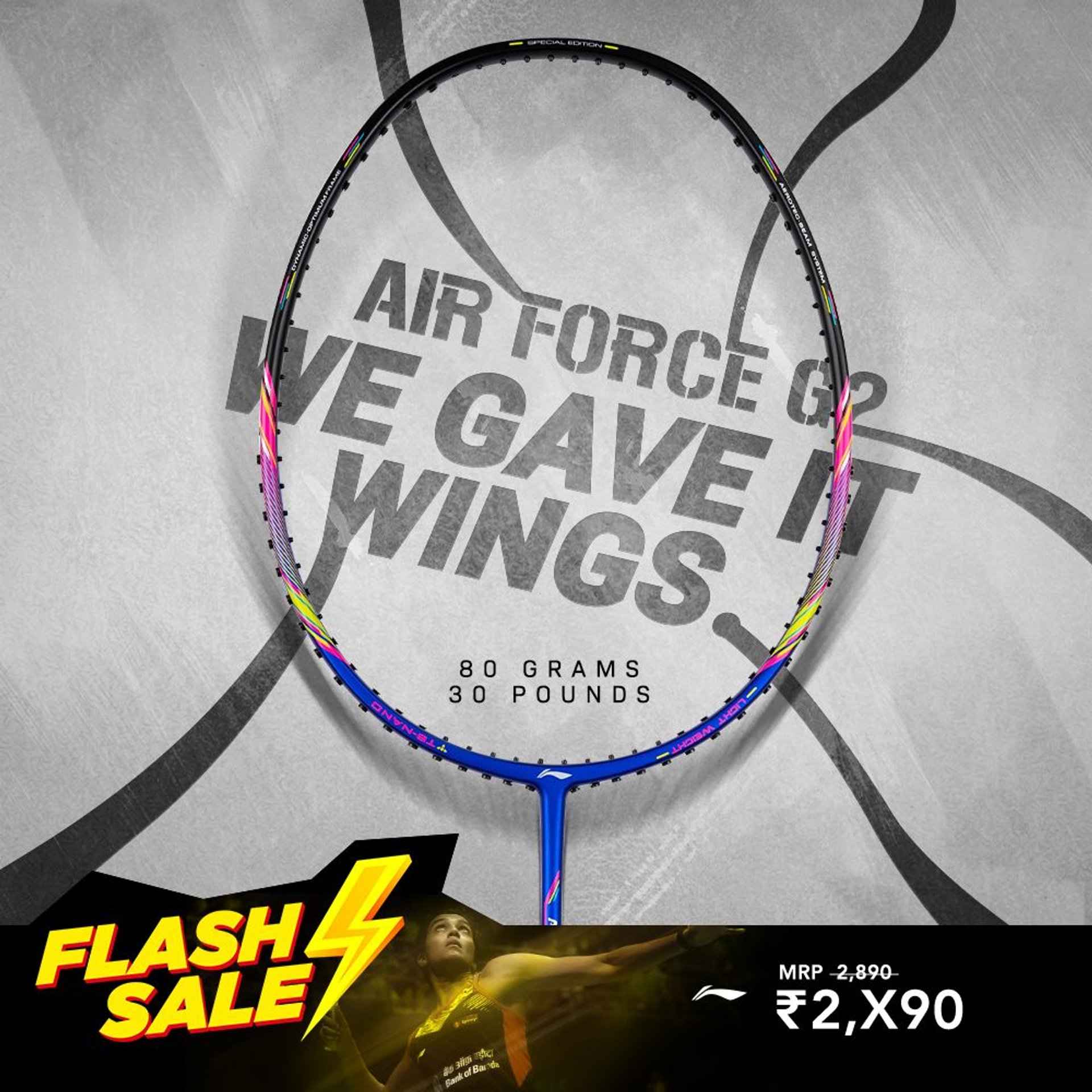 Air Force G2 - Badminton Racket