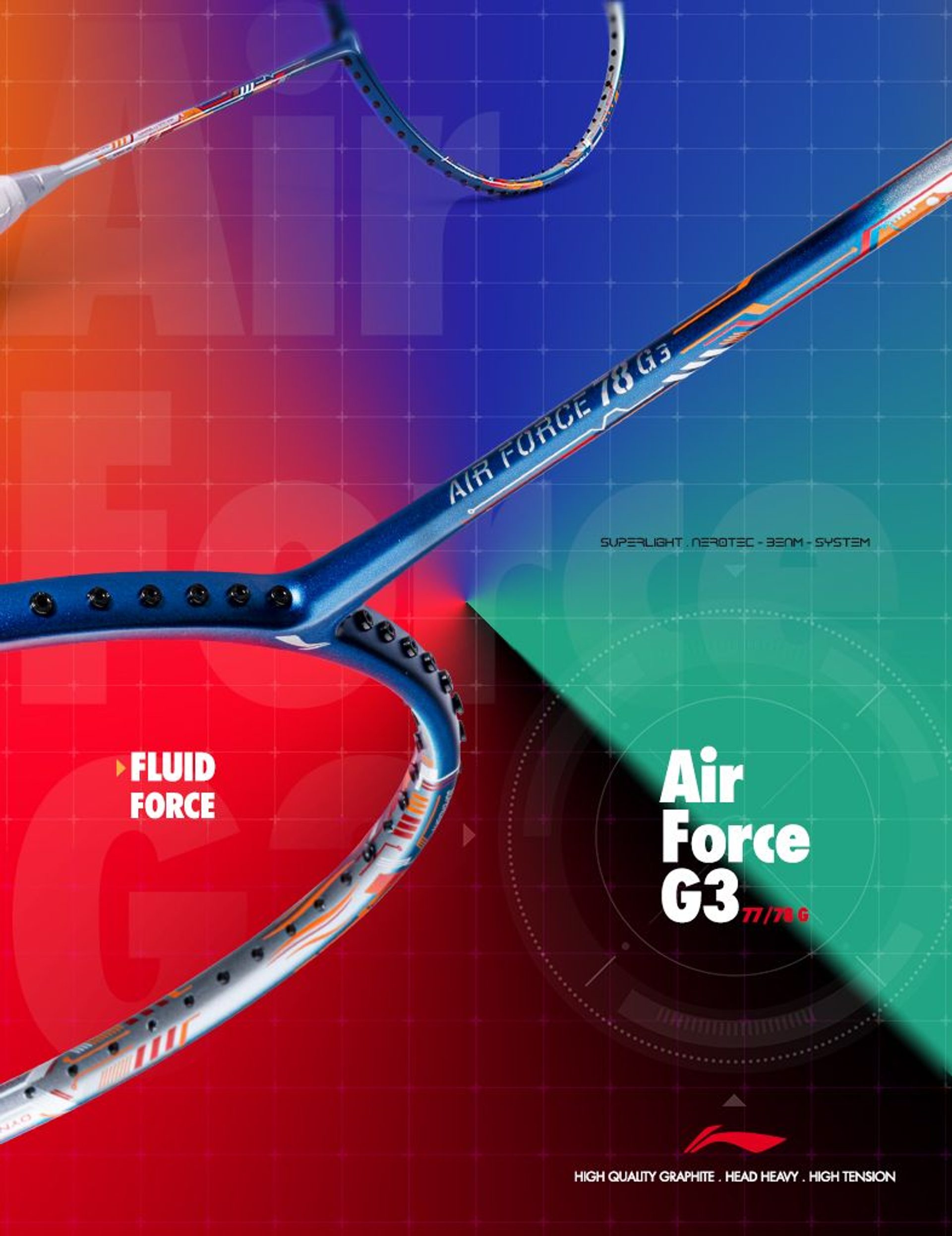 Air Force G3 - Badminton Racket