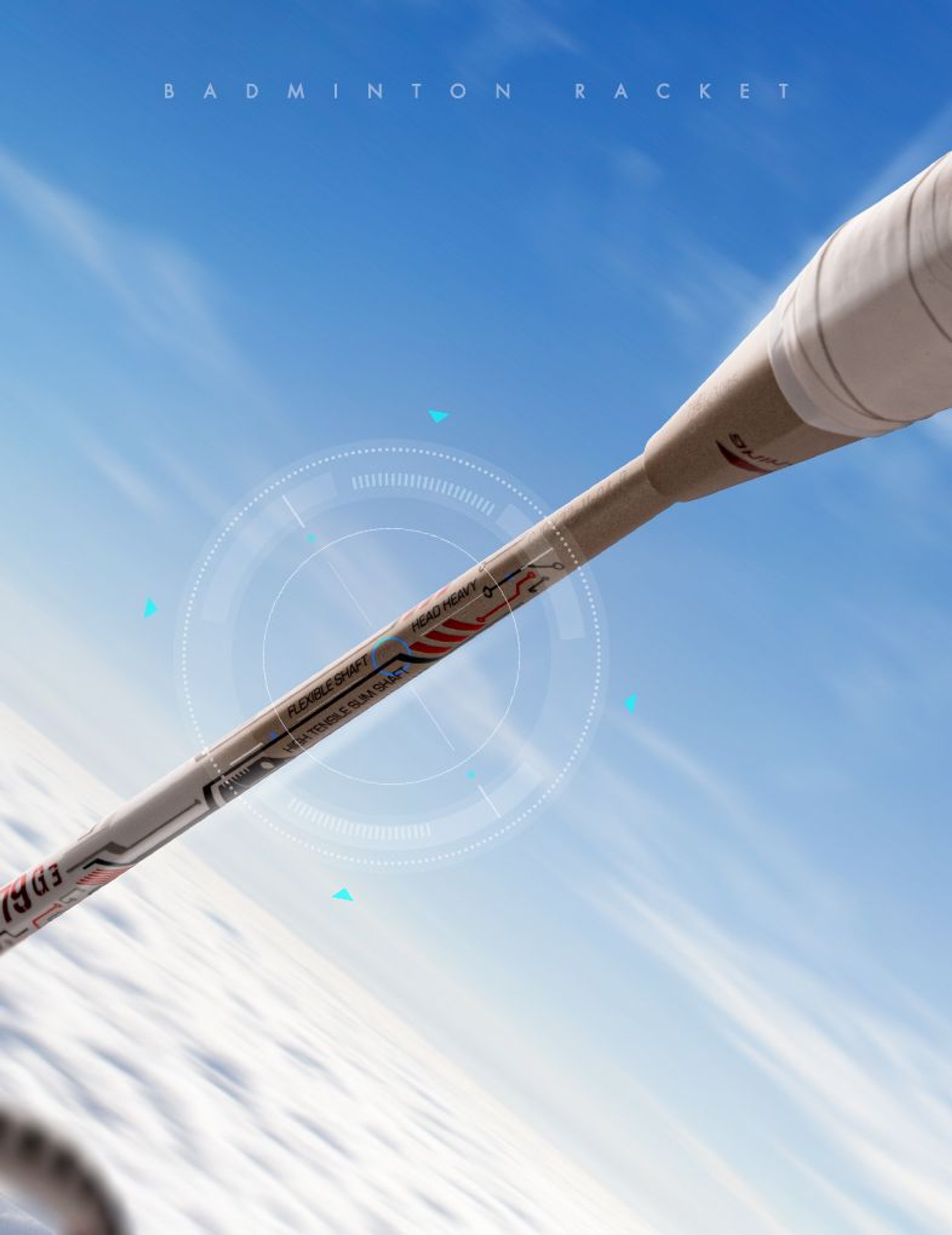 Air Force G3 - Badminton Racket - Superlight Technology