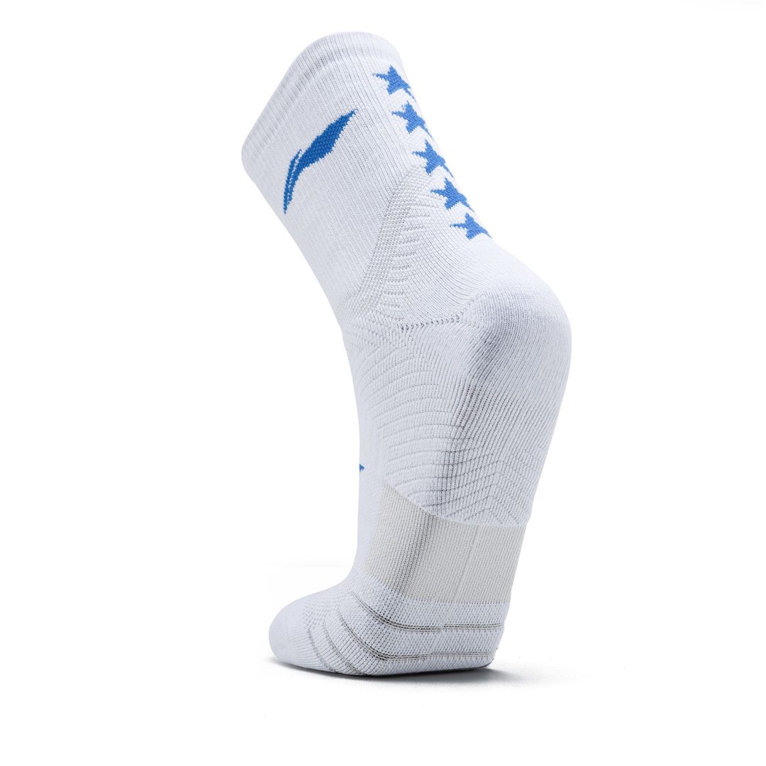 5 Star Socks - White/Blue