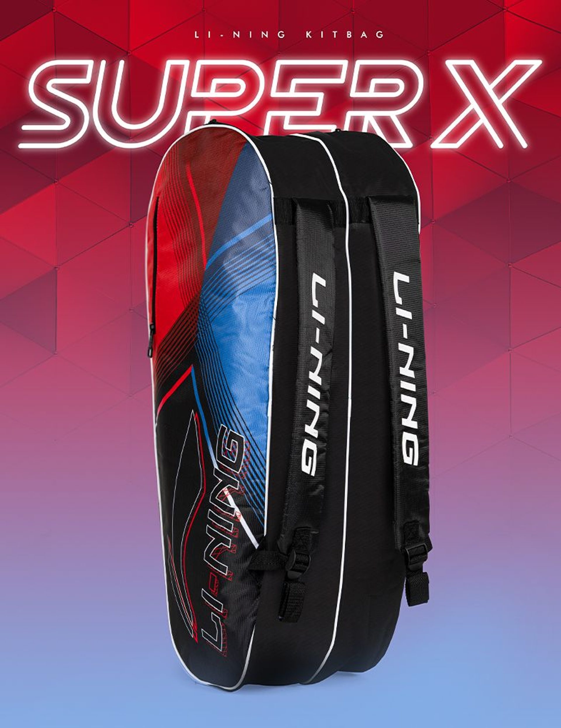 Super X Badminton Kit Bag Category Banner