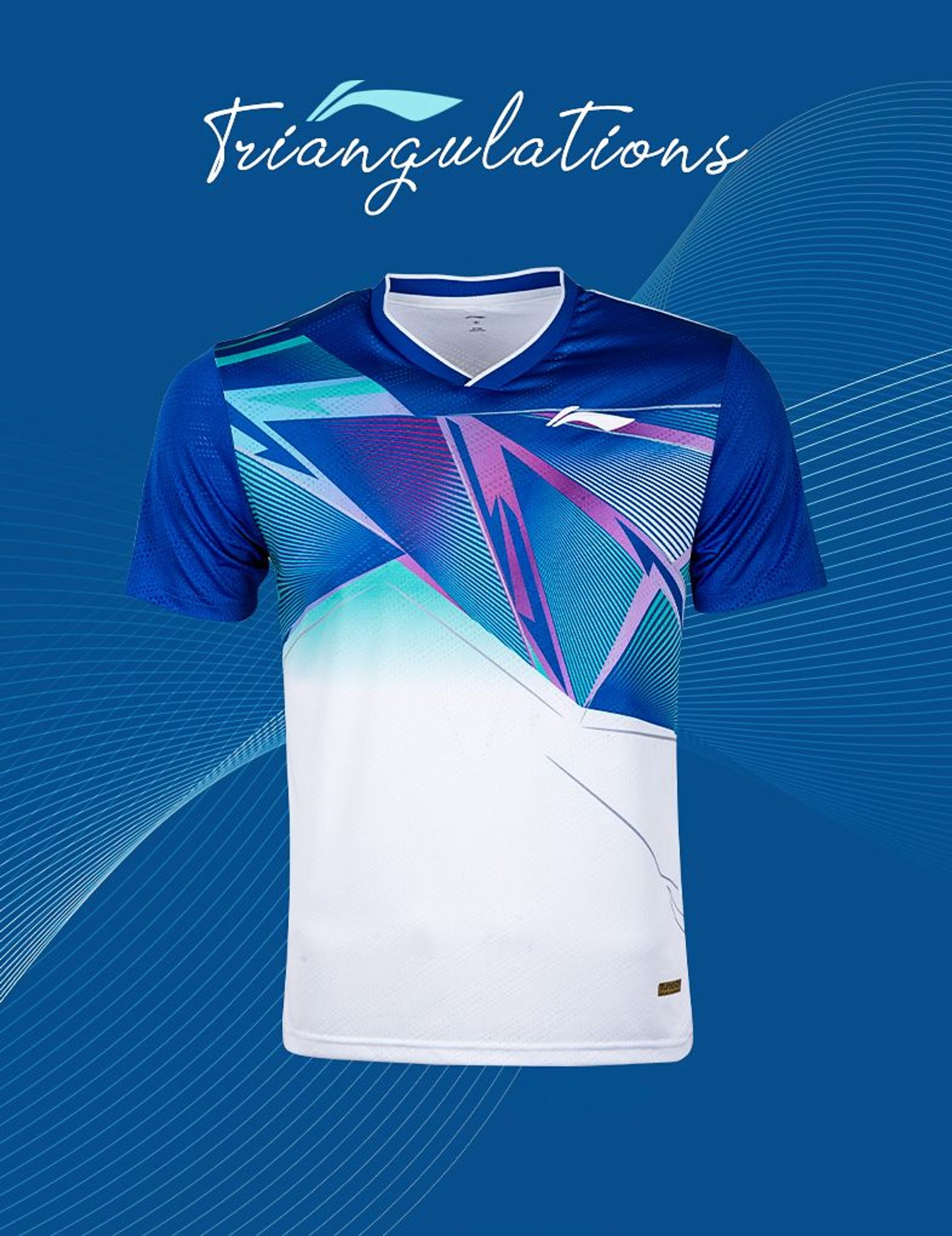 Triangulations Li-Ning Badminton T-shirt