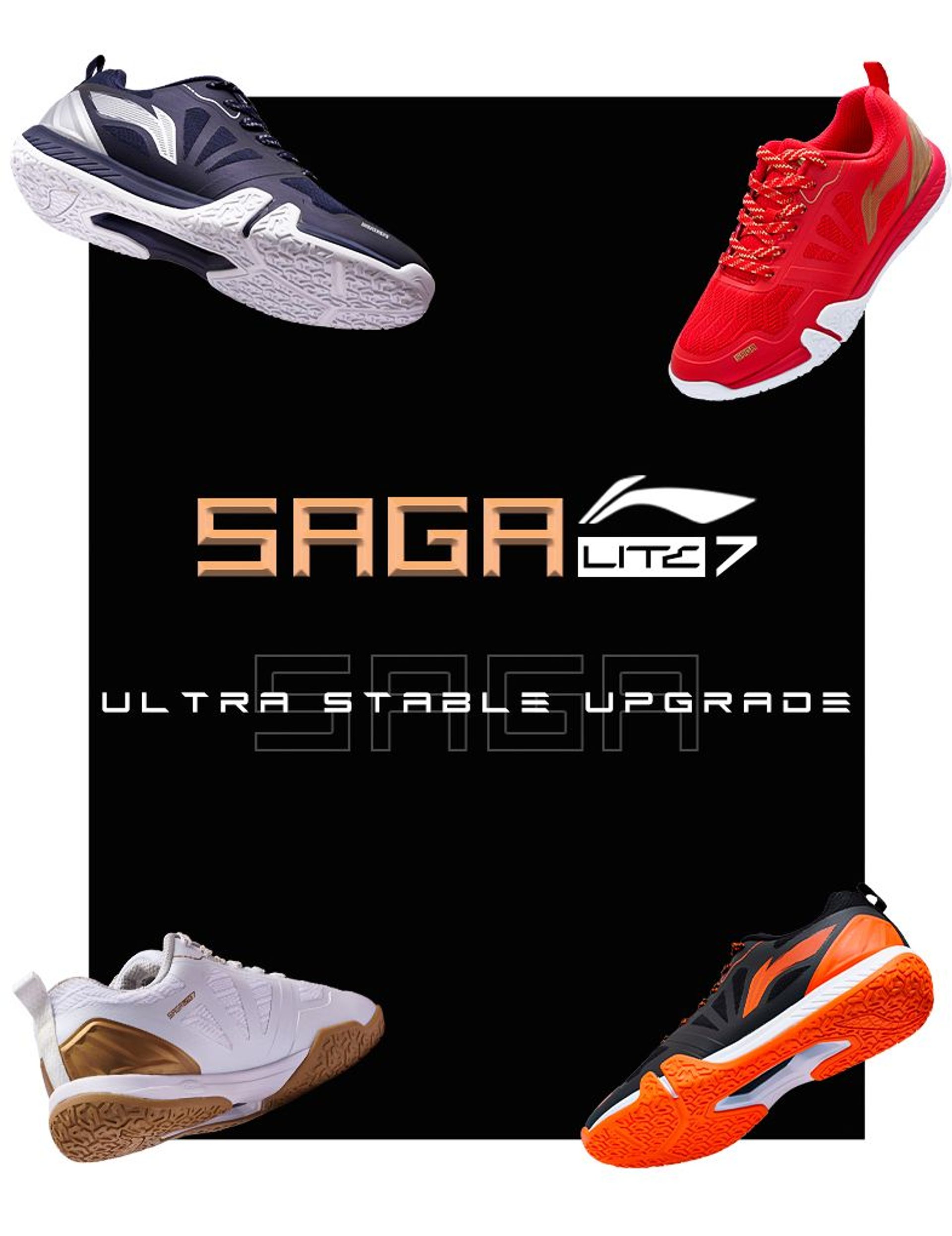 Saga Lite 7 Badminton Shoe