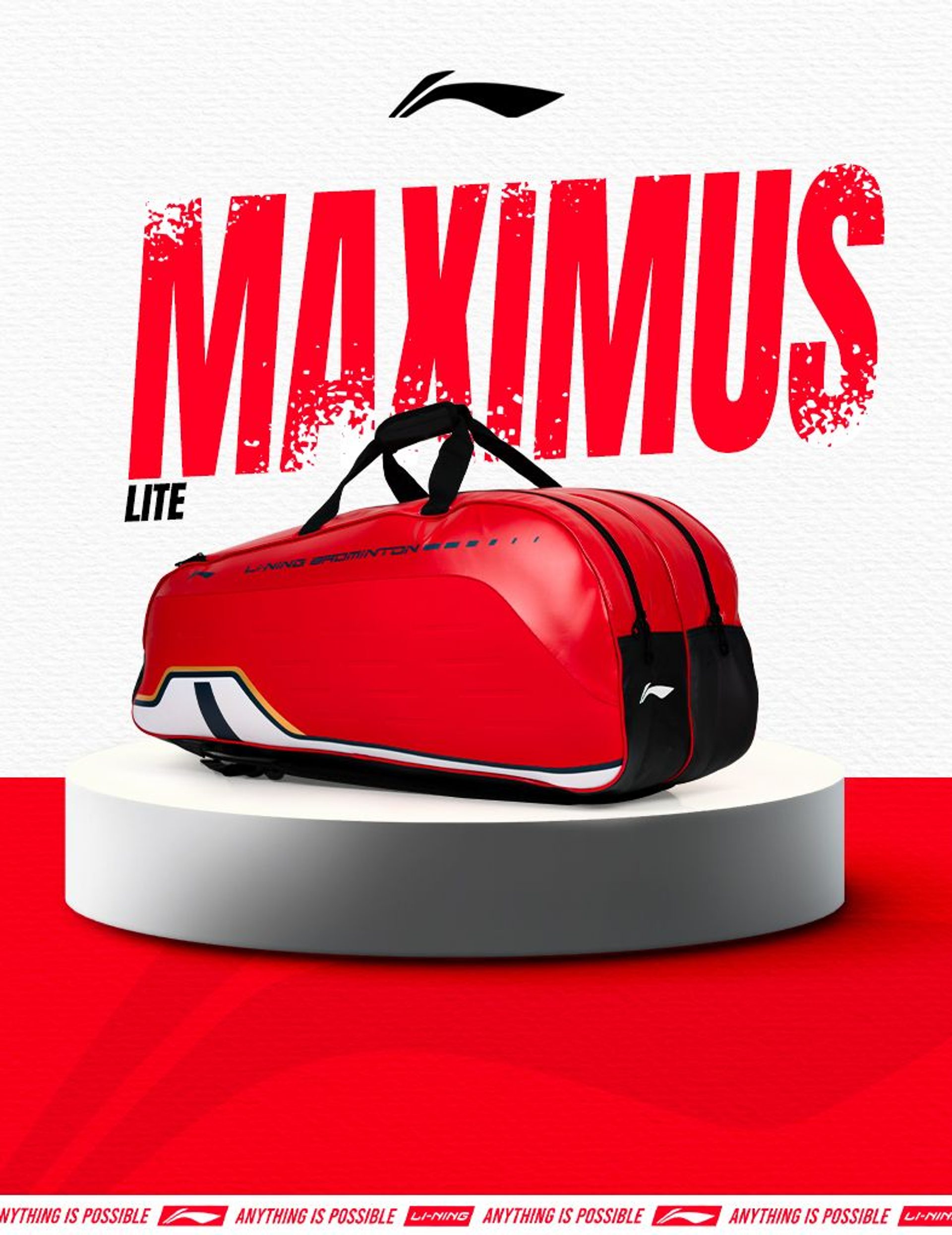 Maximus Lite Badminton Kit Bag Category Banner
