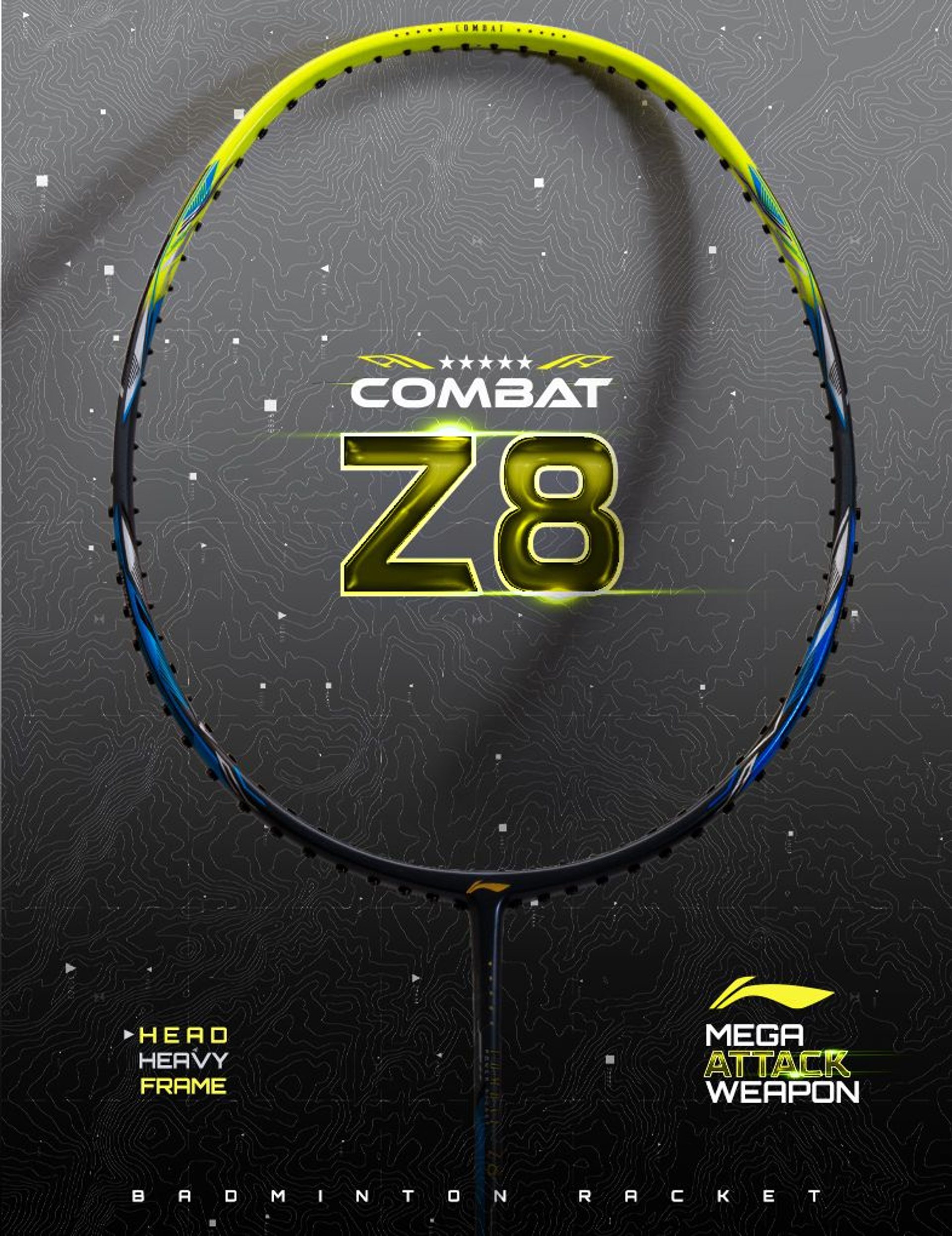 Combat Z8 Badminton Racket