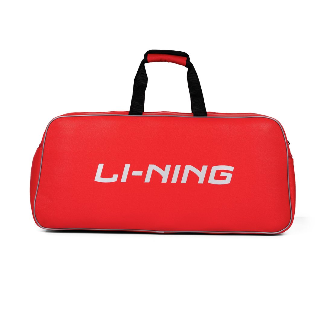 Cruise Badminton Kit Bag - Red/Silver - back view