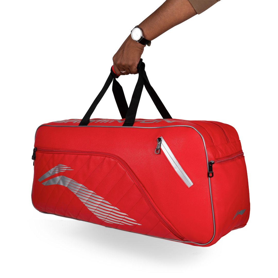 Cruise Badminton Kit Bag - Red/Silver
