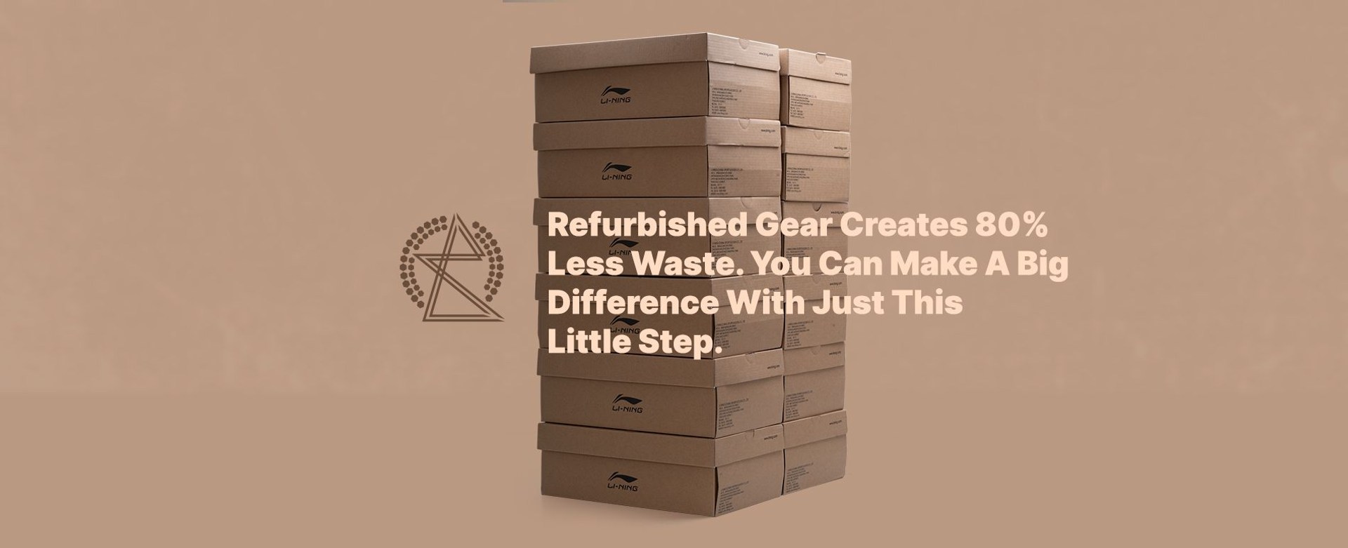 Refurbished Gear Creates 80% Less Waste. You Can Make A Big Difference With Just This Little Step.