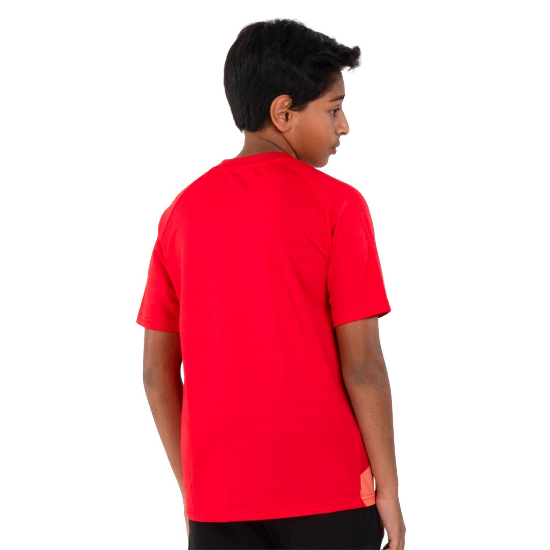 Doodle T-Shirt [Jr] - Red - Back View