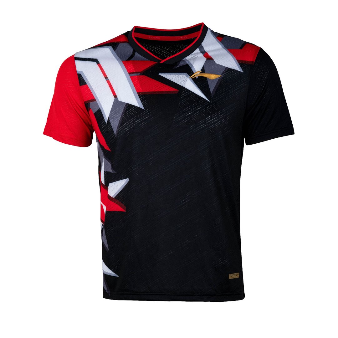 Trapeze T-Shirt [Jr] - Black - Badminton Jersey