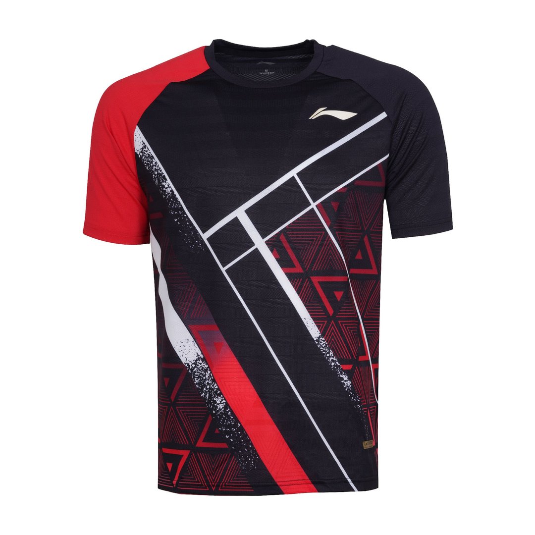 Median T-Shirt [Jr] - Black - Badminton jersey